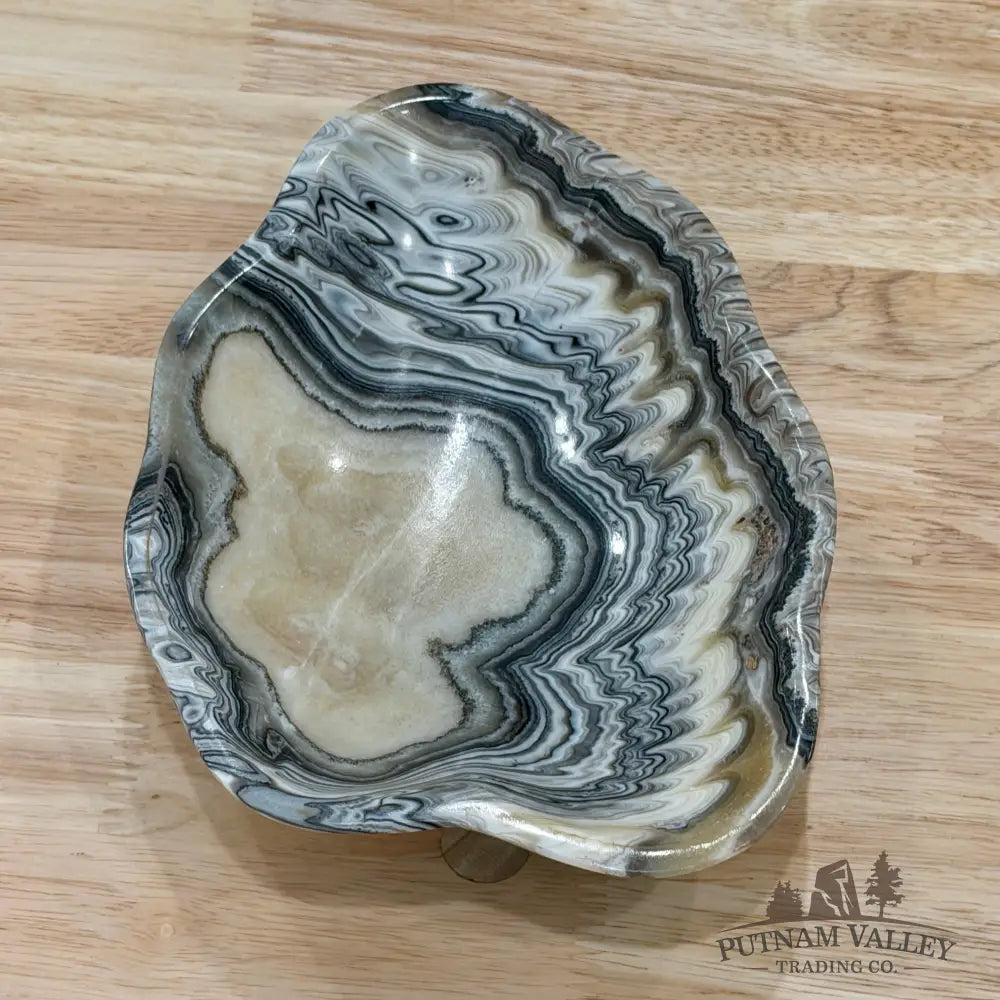 Reserve Mexican Zebra Onyx Bowl 8.25’’ - Bowl