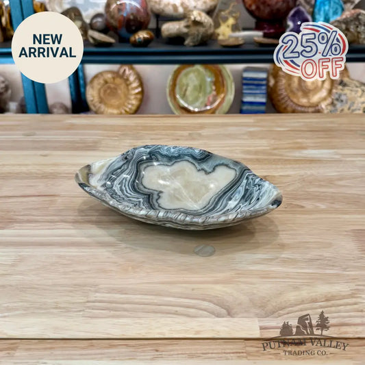 Reserve Mexican Zebra Onyx Bowl 8.25’’ - Bowl