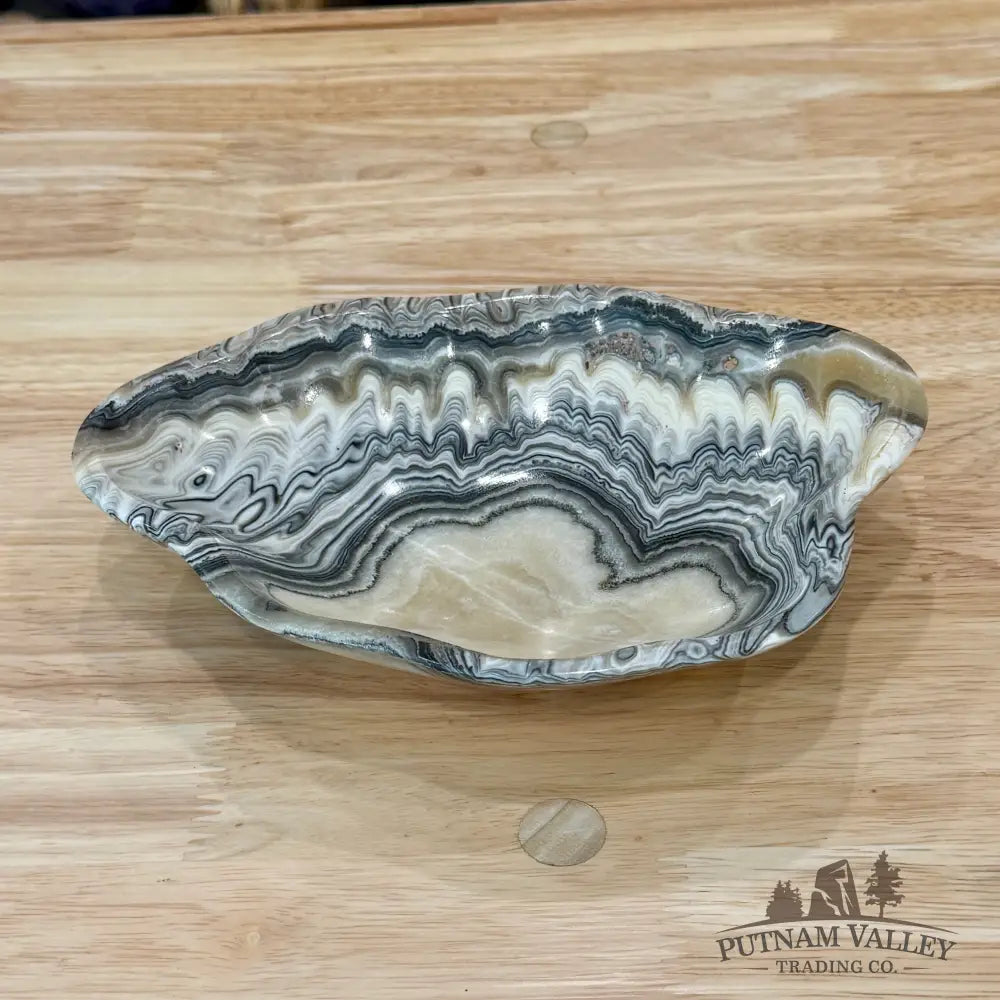 Reserve Mexican Zebra Onyx Bowl 8.25’’ - Bowl