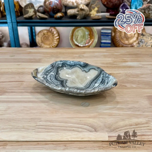 Reserve Mexican Zebra Onyx Bowl 8.25’’ - Bowl