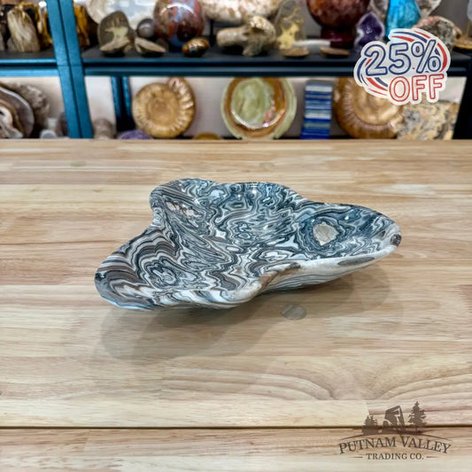 Reserve Mexican Zebra Onyx Bowl 9.4’’ - Bowl
