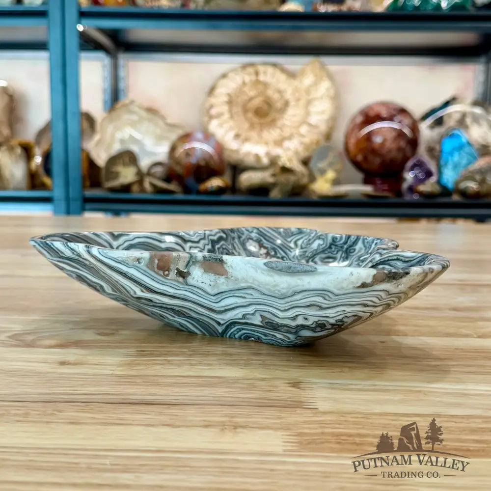 Reserve Mexican Zebra Onyx Bowl 9.4’’ - Bowl