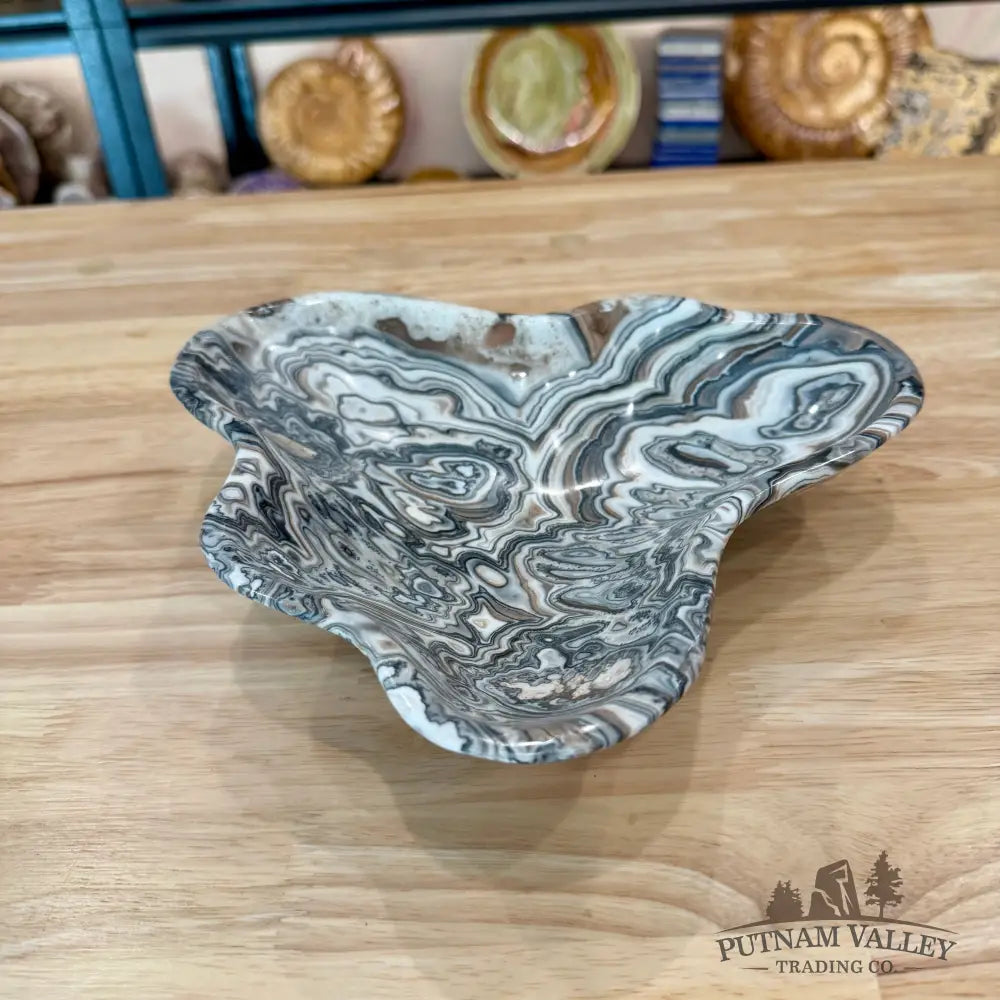 Reserve Mexican Zebra Onyx Bowl 9.4’’ - Bowl