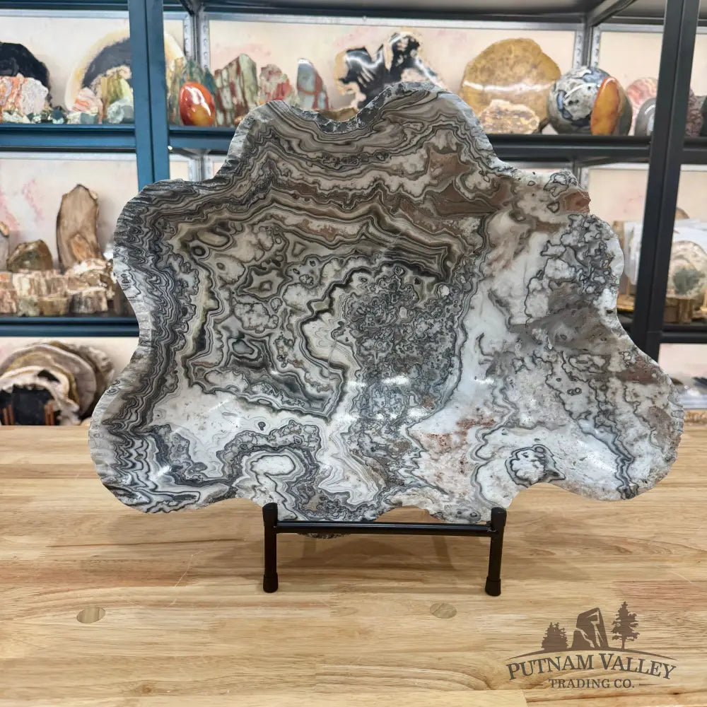 Reserve Mexican Zebra Onyx Rustic Bowl 18.5’’ - Bowl