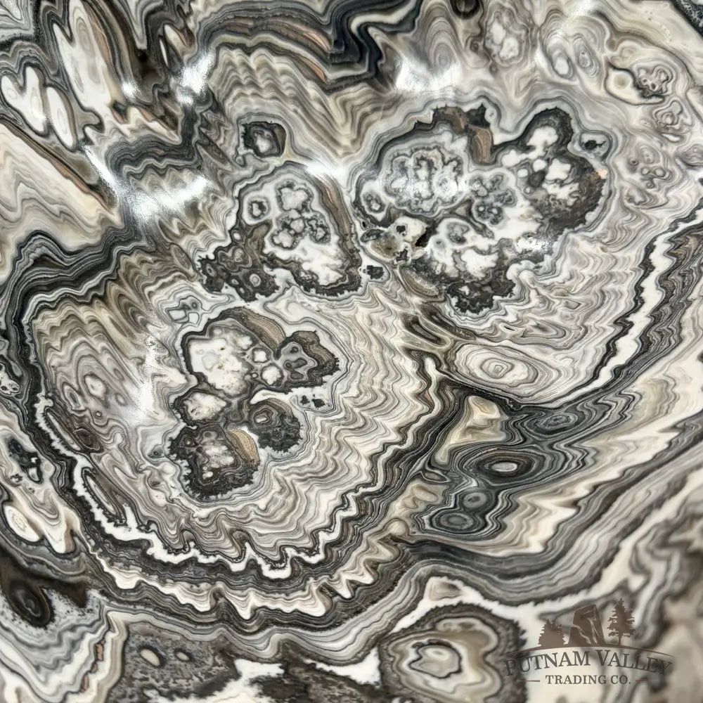 Reserve Mexican Zebra Onyx Rustic Bowl 18.5’’ - Bowl