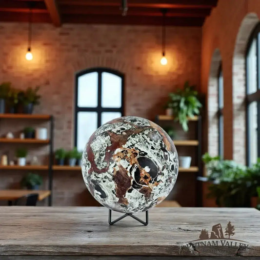 Reserve Money Agate Sphere 5.77" - Putnam Valley Trading Co.