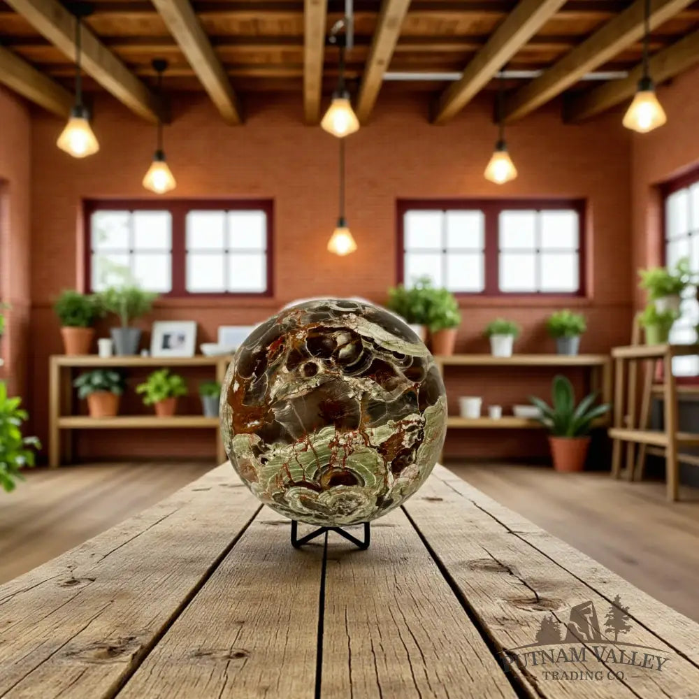 Money Agate (Brecciated Jasper) Sphere Sphere