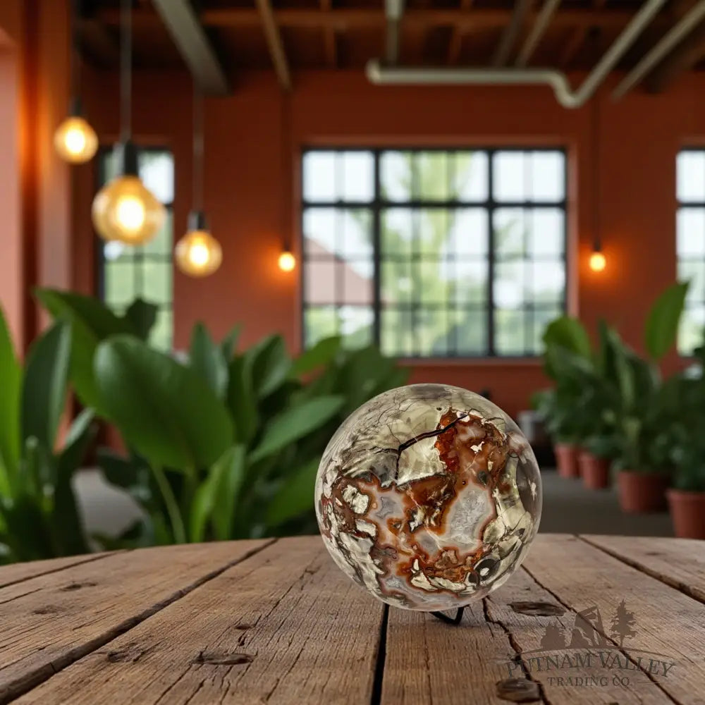 Brecciated Jasper Sphere Sphere