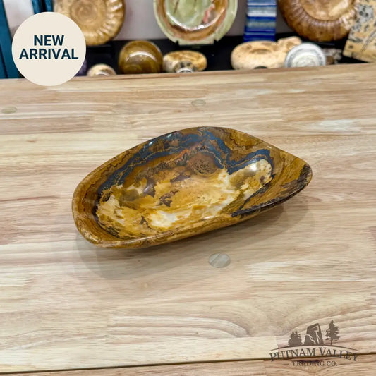 Reserve Moroccan Amber Onyx Bowl 9’’ - Bowl