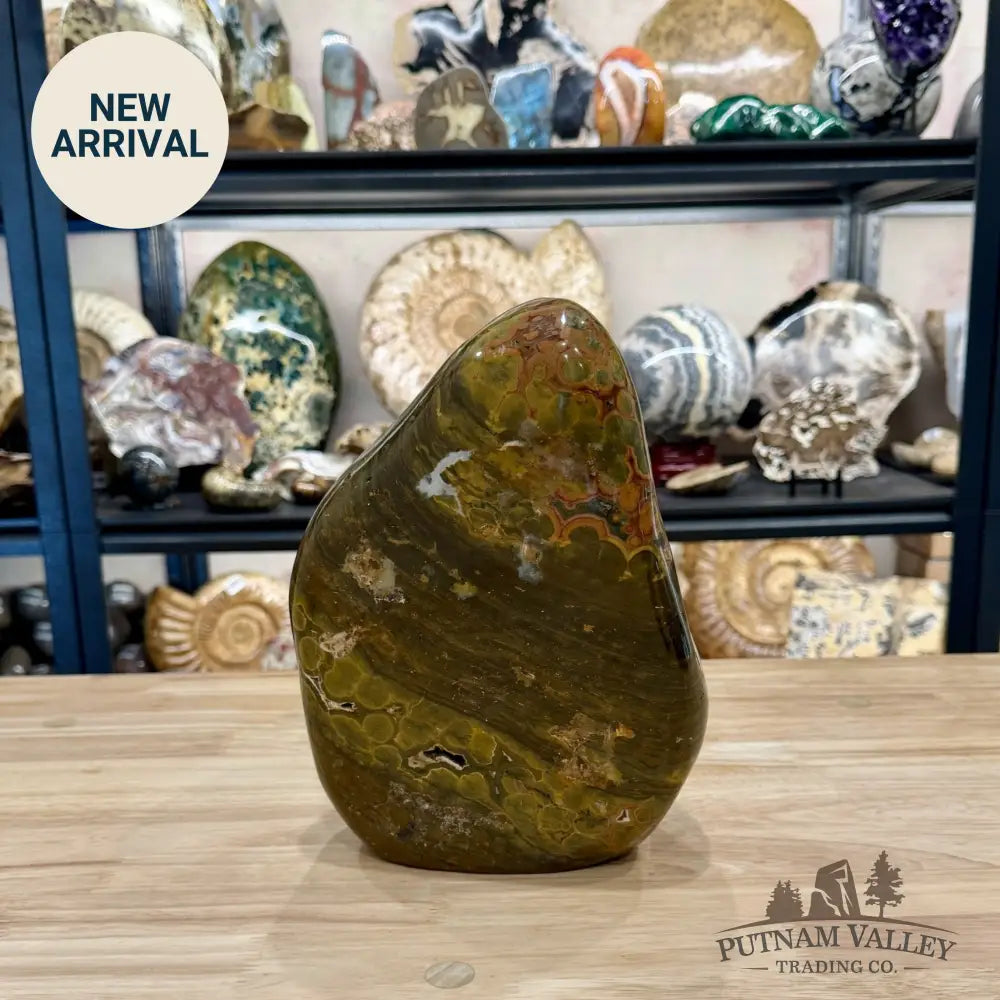 Reserve Ocean Jasper Freeform Statement Accent 10’’ | 20.42lb - Free Standing Accent