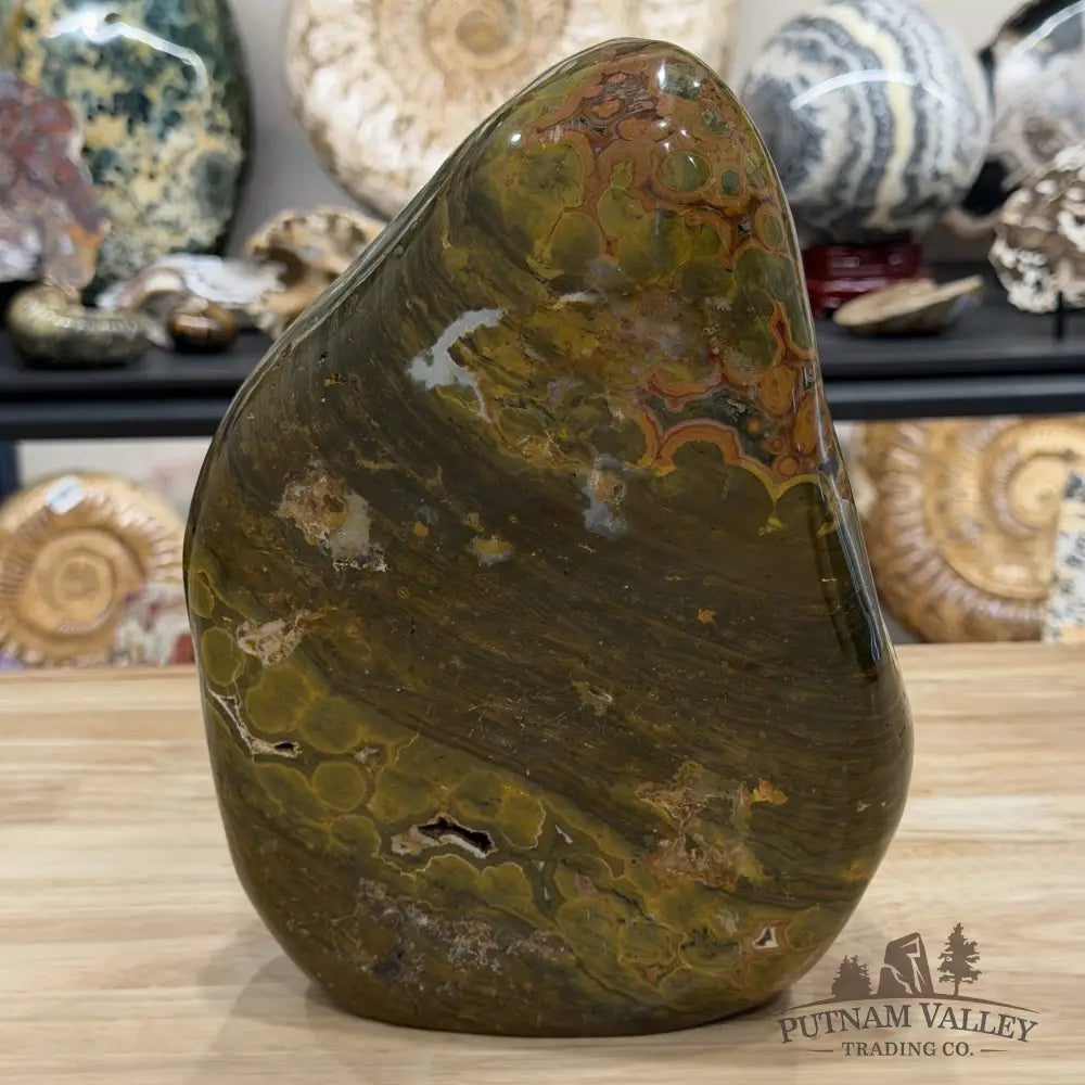Reserve Ocean Jasper Freeform Statement Accent 10’’ | 20.42lb - Free Standing Accent