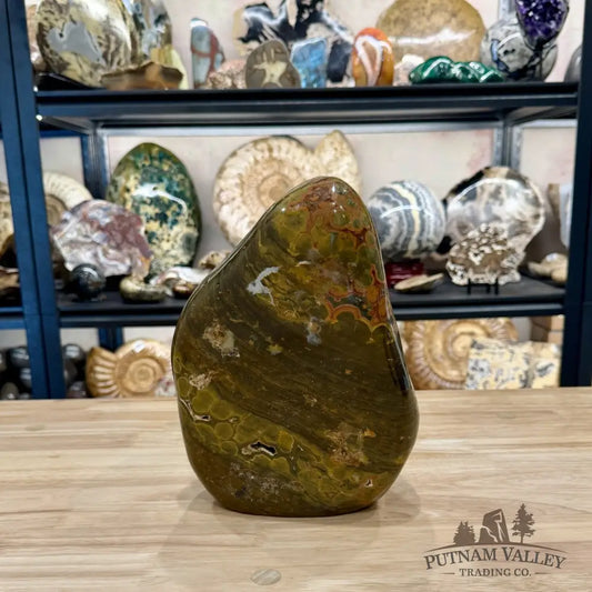 Reserve Ocean Jasper Freeform Statement Accent 10’’ | 20.42lb - Free Standing Accent