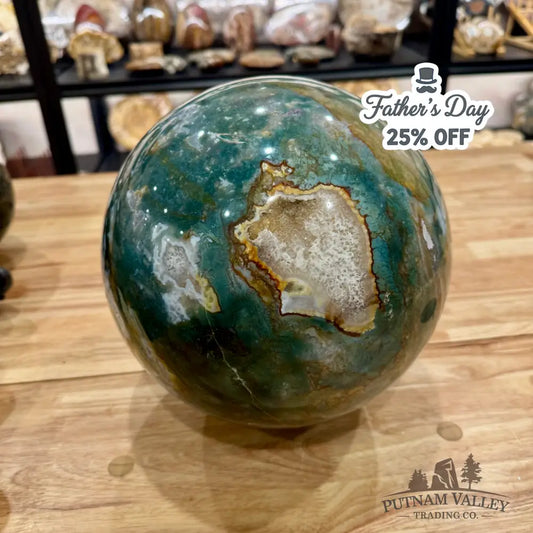 Reserve Ocean Jasper Sphere 9.5’’ Sphere
