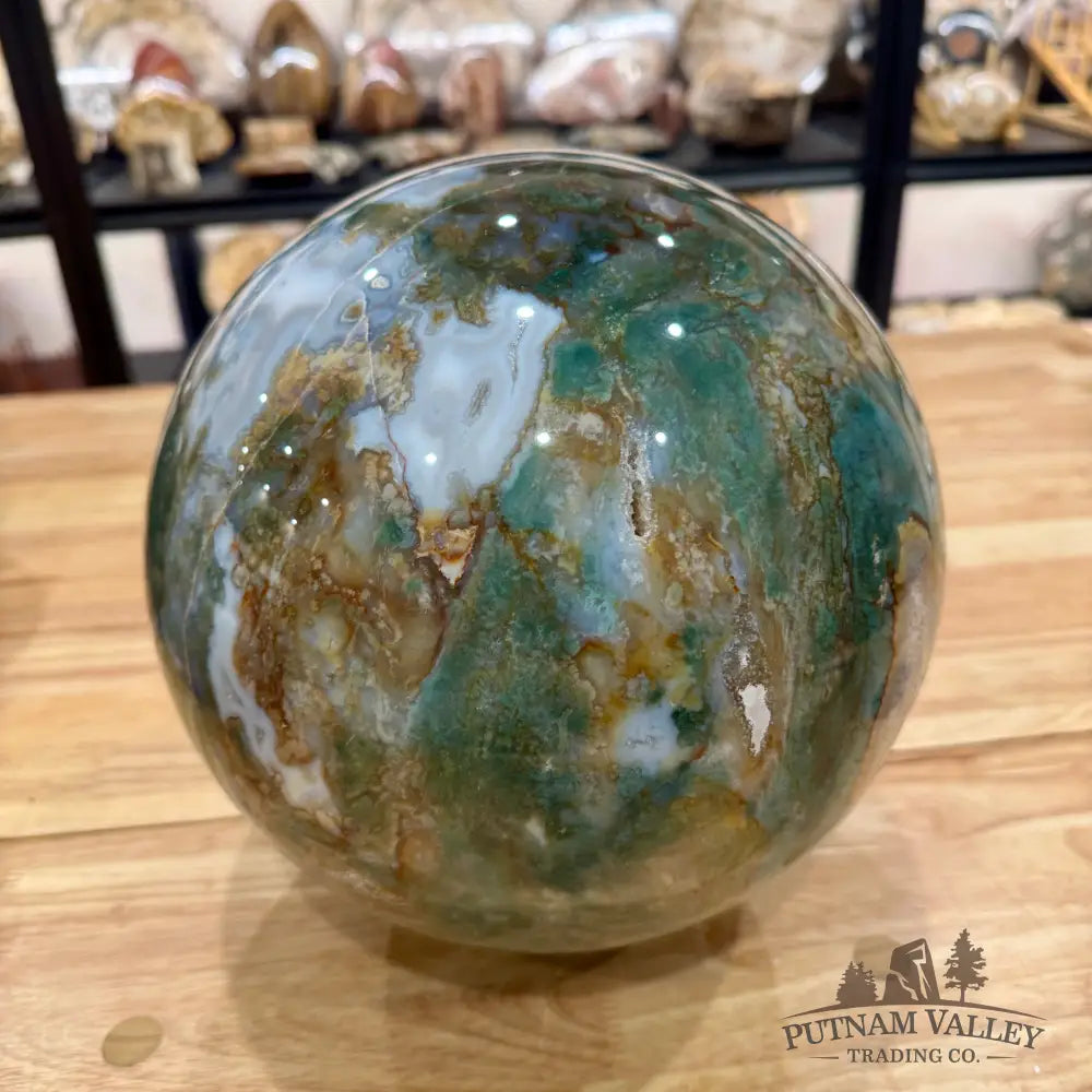Reserve Ocean Jasper Sphere 9.5’’ Sphere