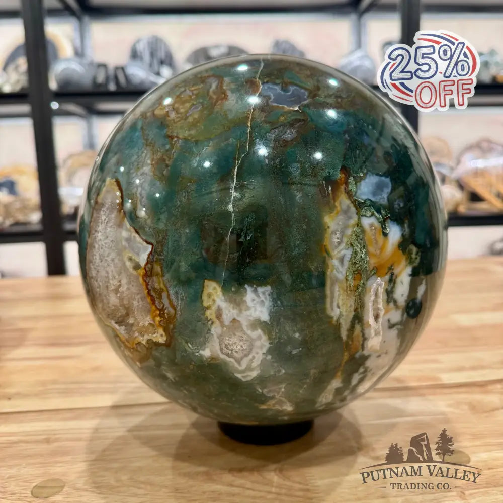 Reserve Ocean Jasper Sphere 9.5’’ Sphere