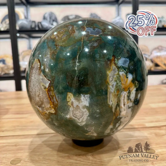 Reserve Ocean Jasper Sphere 9.5’’ Sphere