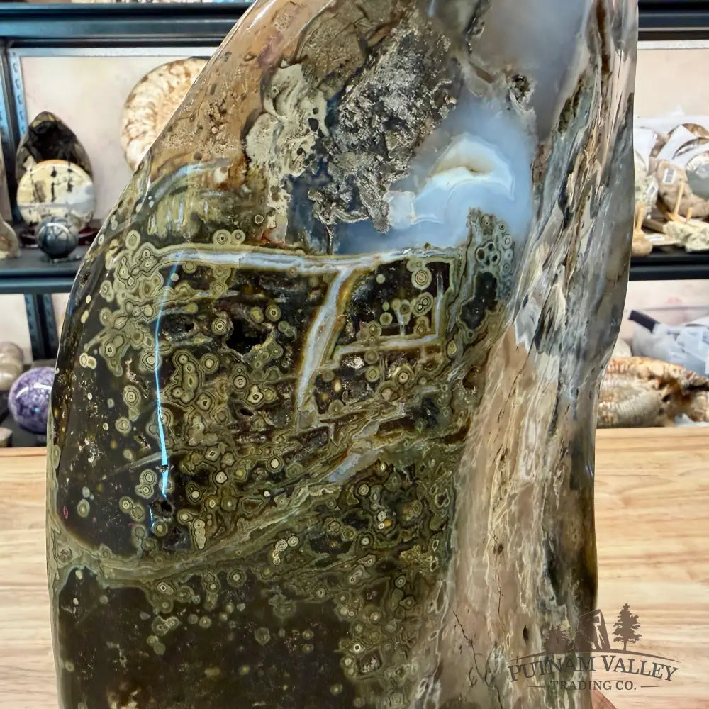 Reserve Ocean Jasper Table Accent 14.5’’ - Free Standing Accent