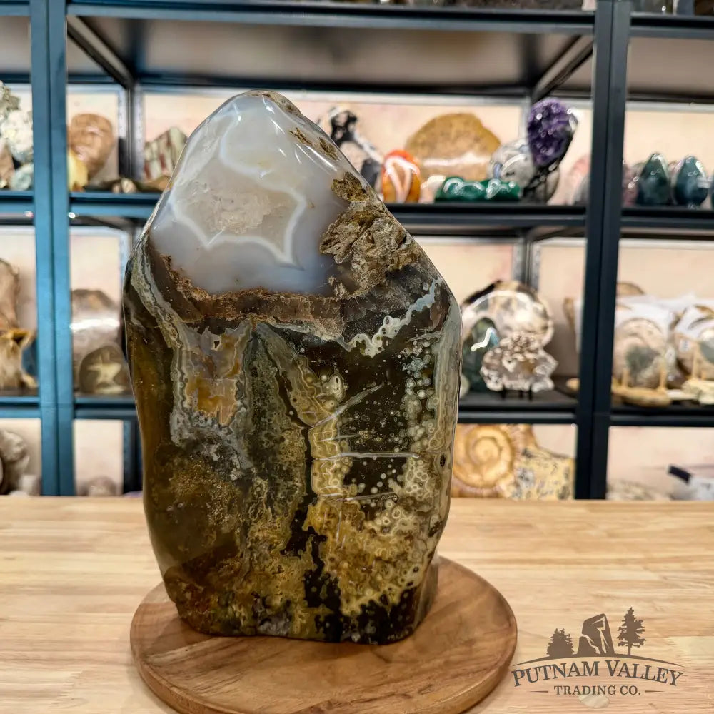 Reserve Ocean Jasper Table Accent 14.5’’ - Free Standing Accent