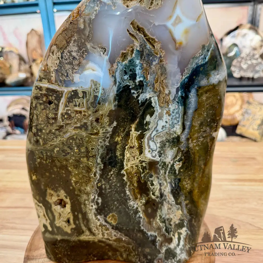 Reserve Ocean Jasper Table Accent 14.5’’ - Free Standing Accent