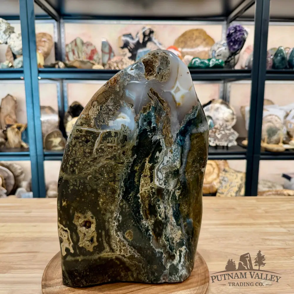 Reserve Ocean Jasper Table Accent 14.5’’ - Free Standing Accent