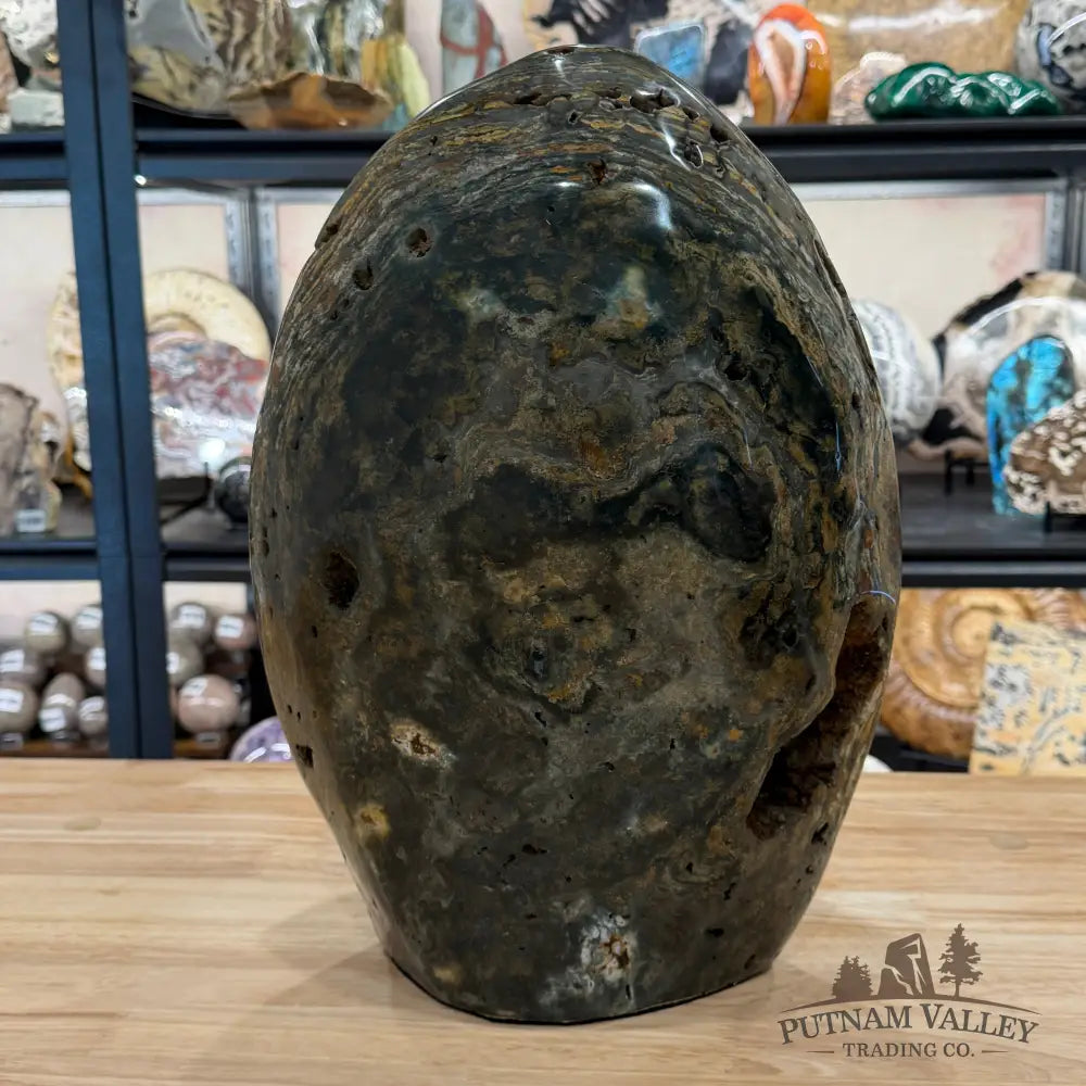 Reserve Ocean Jasper Table Accent 15.25’’ | 41.3lb - Free Standing Accent