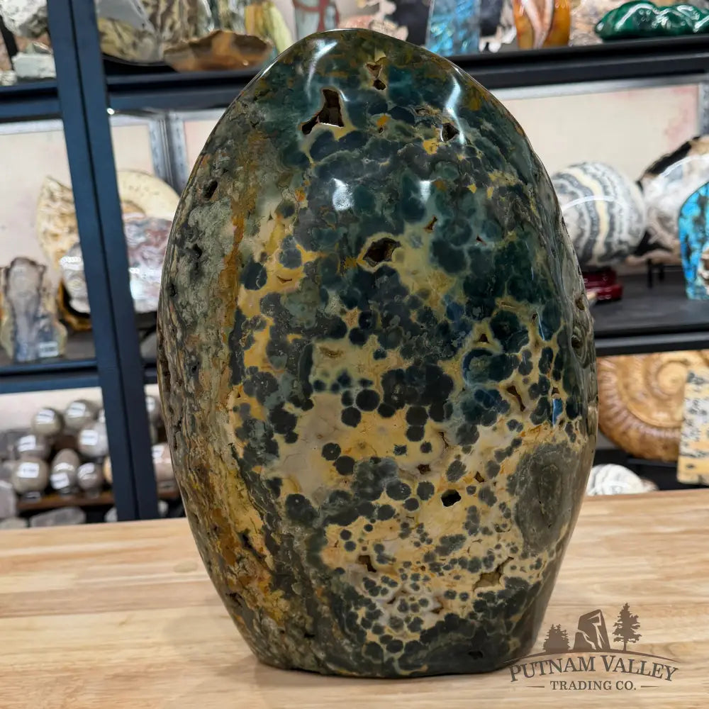 Reserve Ocean Jasper Table Accent 15.25’’ | 41.3lb - Free Standing Accent