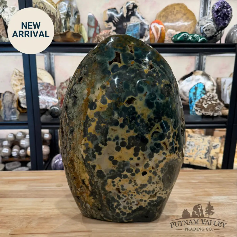 Reserve Ocean Jasper Table Accent 15.25’’ | 41.3lb - Free Standing Accent