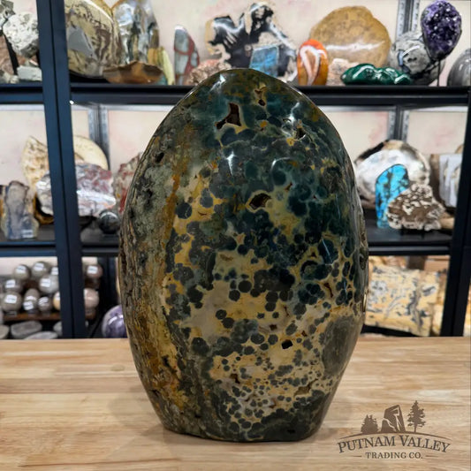 Reserve Ocean Jasper Table Accent 15.25’’ | 41.3lb - Free Standing Accent