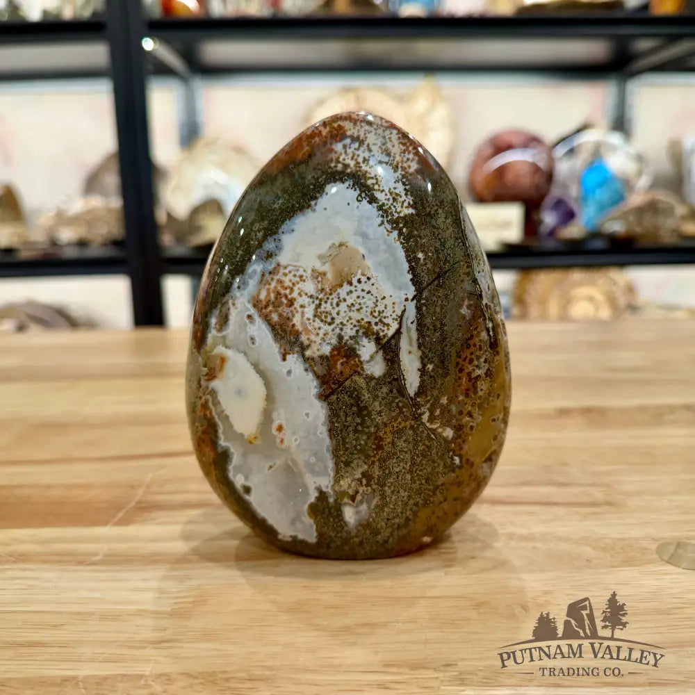 Reserve Ocean Jasper Table Accent ?’ - Sculpture