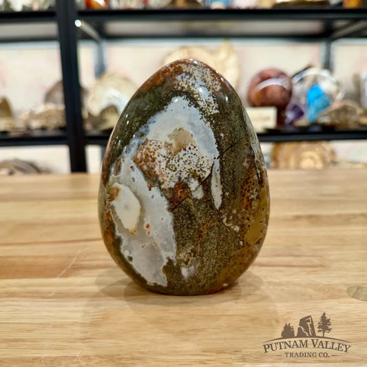 Reserve Ocean Jasper Table Accent ?’ - Sculpture