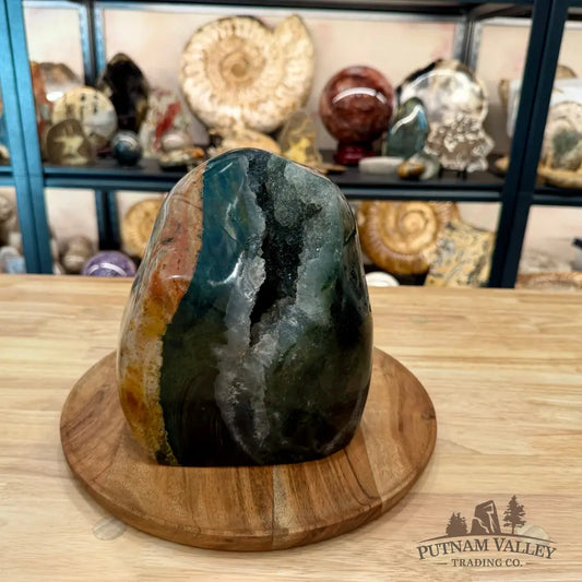 Reserve Ocean Jasper Table Accent 7.64’’ - Free Standing Accent