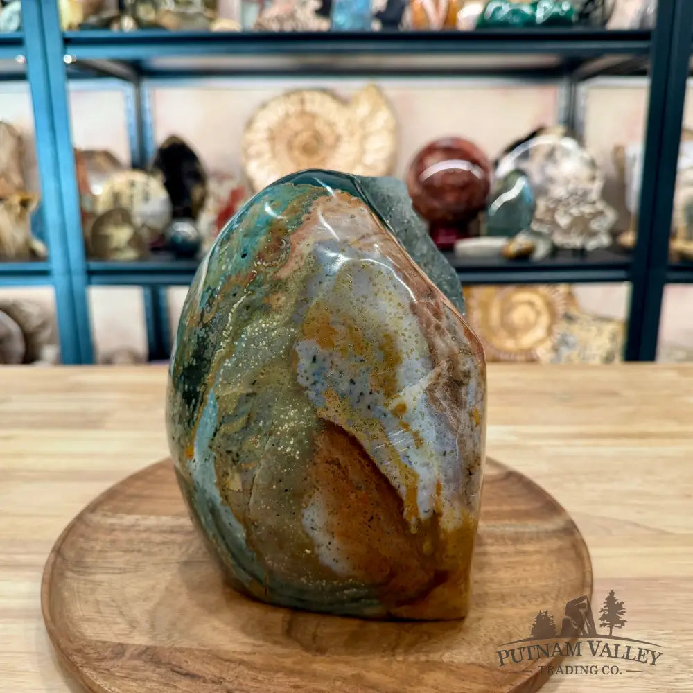 Reserve Ocean Jasper Table Accent 7.64’’ - Free Standing Accent