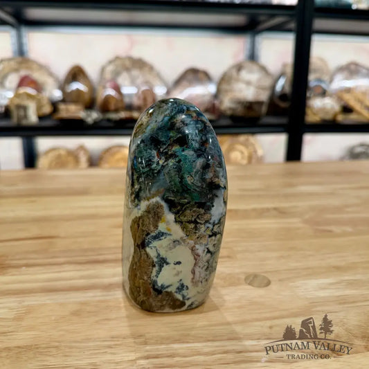 Ocean Jasper Table Accent 5.22’’ Sculpture