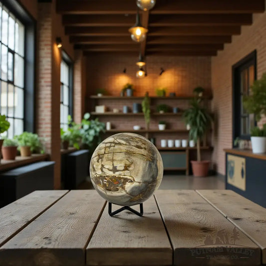 Reserve Petrified Wood Sphere 3.4’’ Sphere