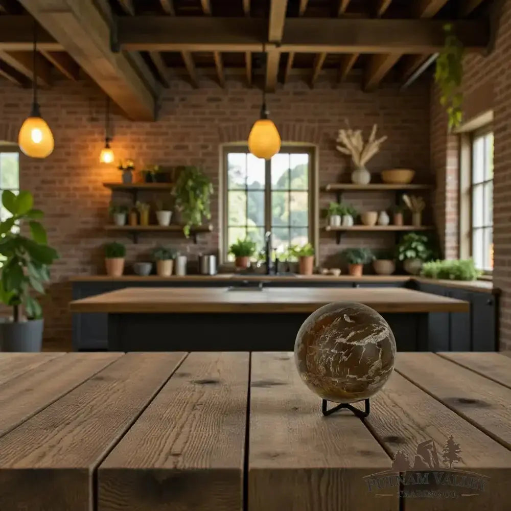 Reserve Petrified Wood Sphere 3.47" - Putnam Valley Trading Co.