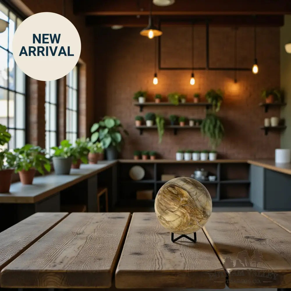 Reserve Petrified Wood Sphere 3.7’’ Sphere