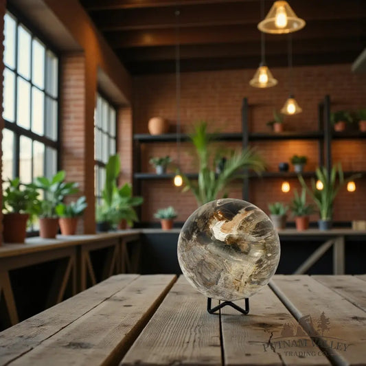 Reserve Petrified Wood Sphere 3.95’’ Sphere