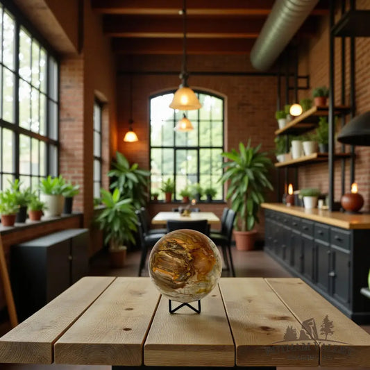 Reserve Petrified Wood Sphere 4.69’’ Sphere