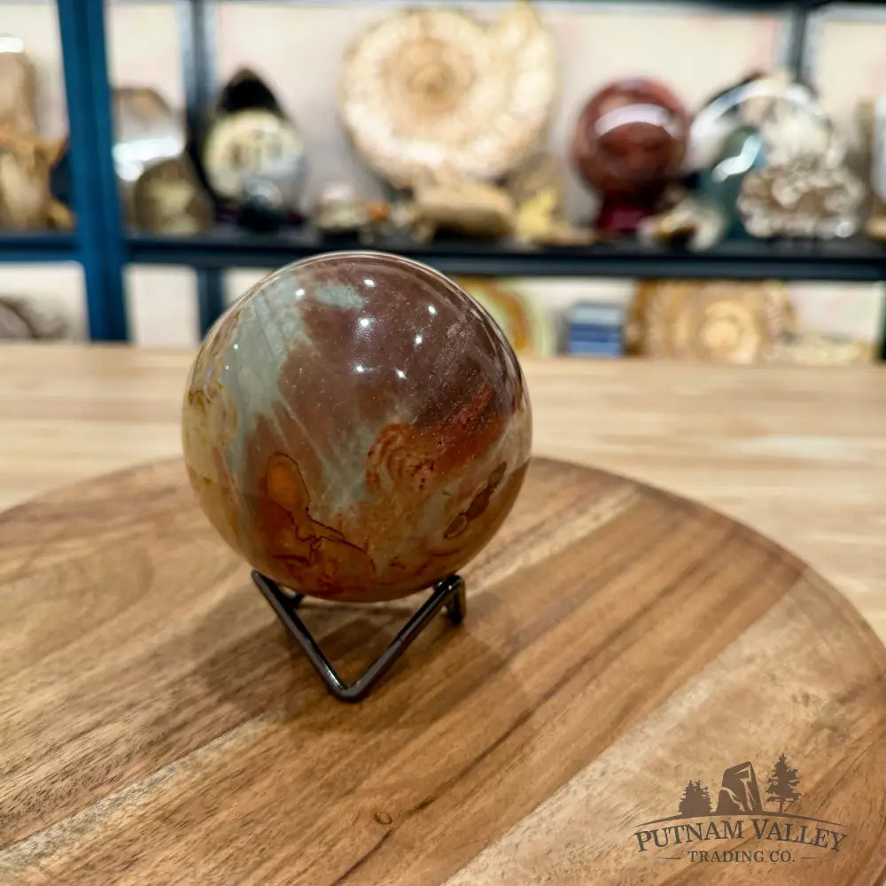 Reserve Polychrome Jasper Sphere 3.38’’ - Sphere