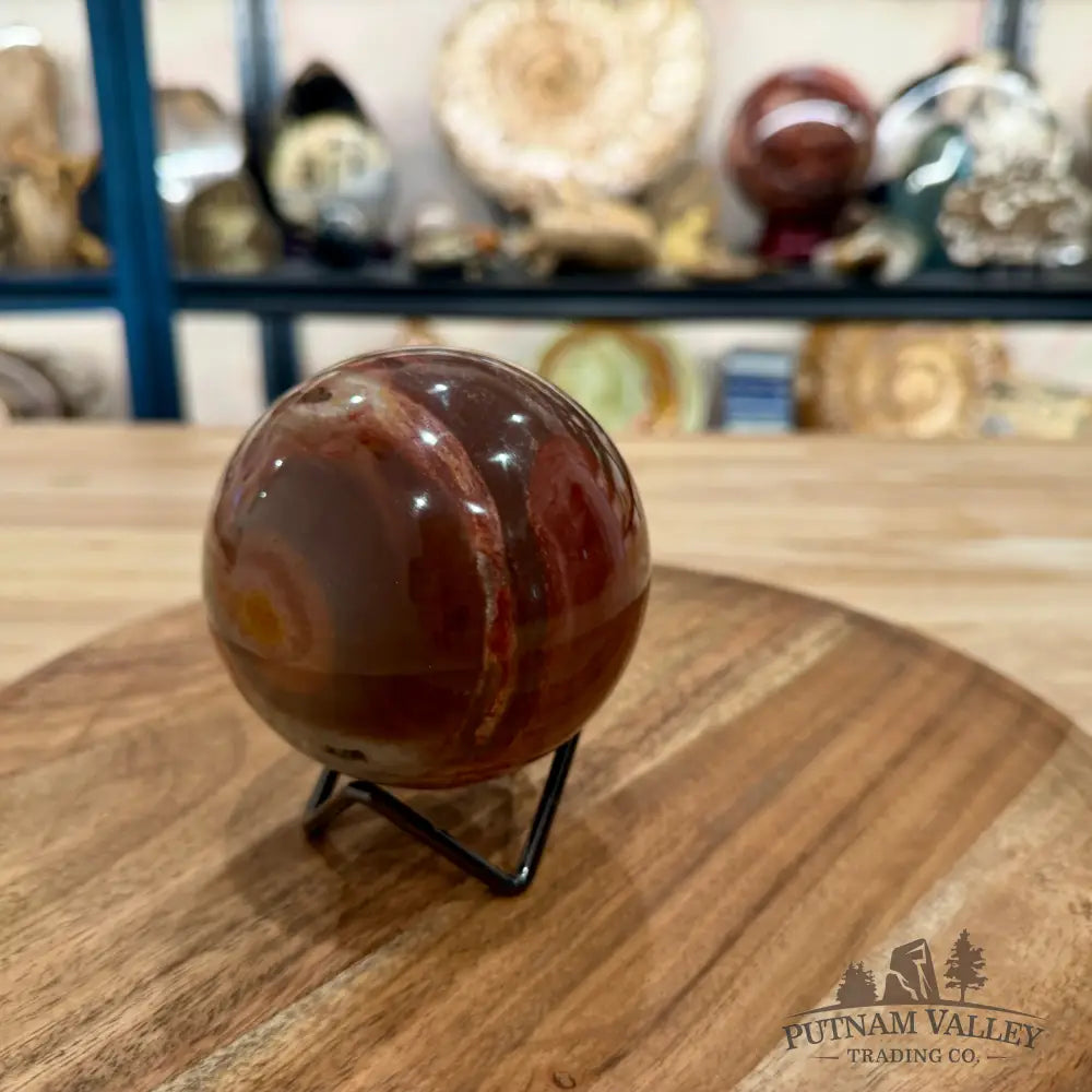 Reserve Polychrome Jasper Sphere 3.38’’ - Sphere