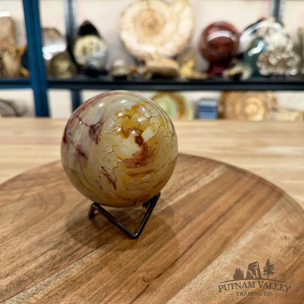 Reserve Polychrome Jasper Sphere 3.38’’ - Sphere