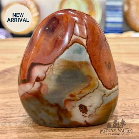 Reserve Polychrome Jasper Table Accent 4.3’’ - Sculpture