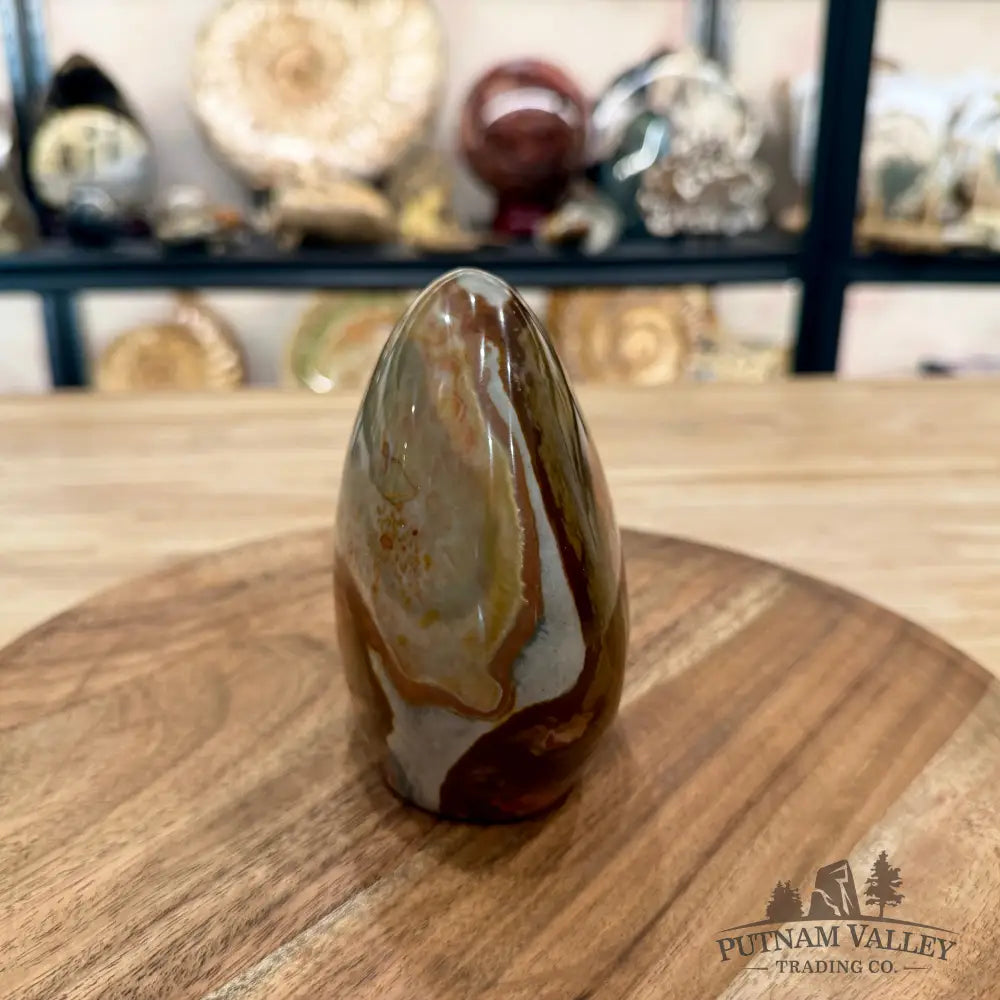 Reserve Polychrome Jasper Table Accent 4.43’’ - Free Standing Accent