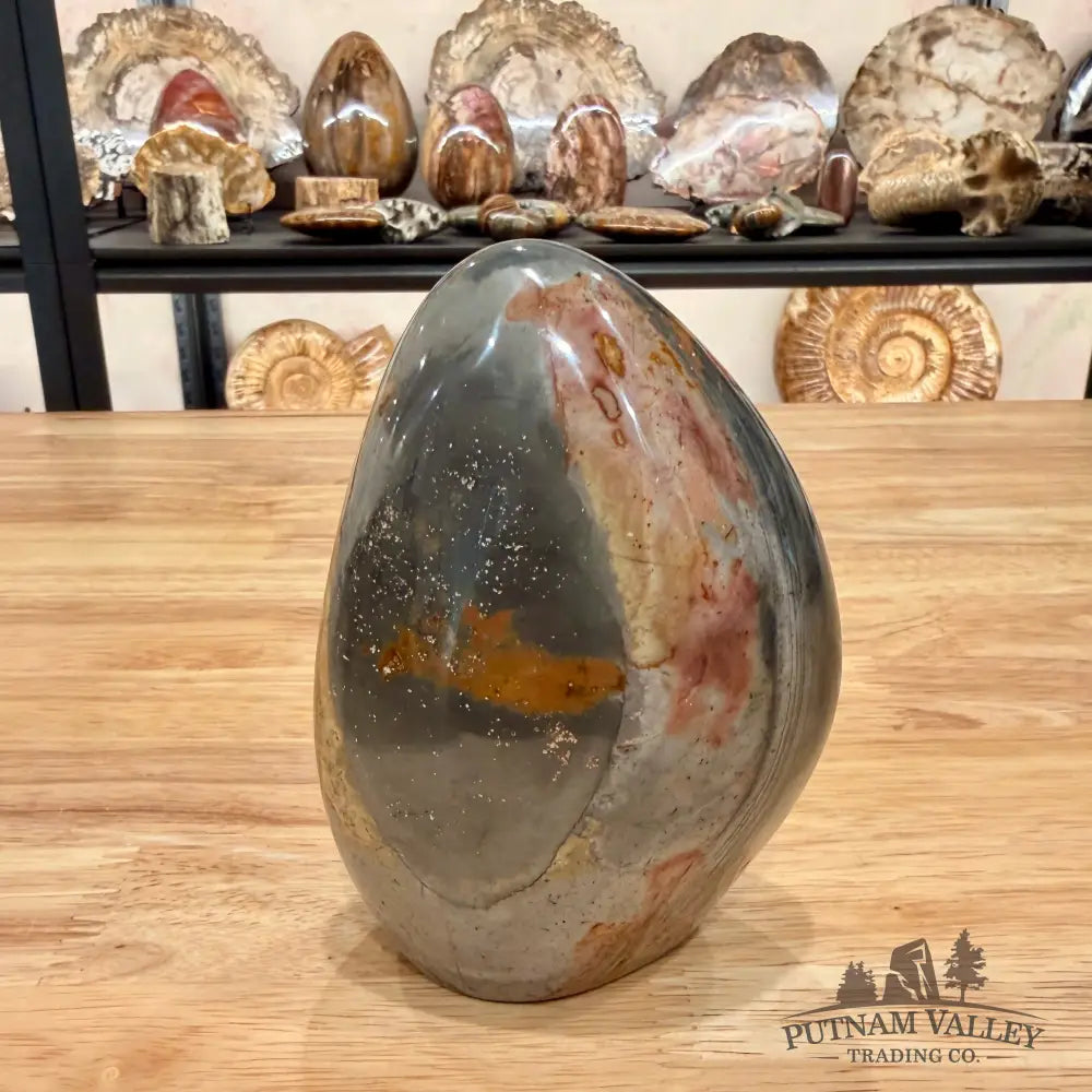 Reserve Polychrome Jasper Table Accent 4.66’’ Sculpture