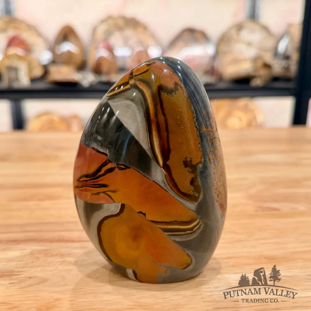 Reserve Polychrome Jasper Table Accent 4.66’’ Sculpture