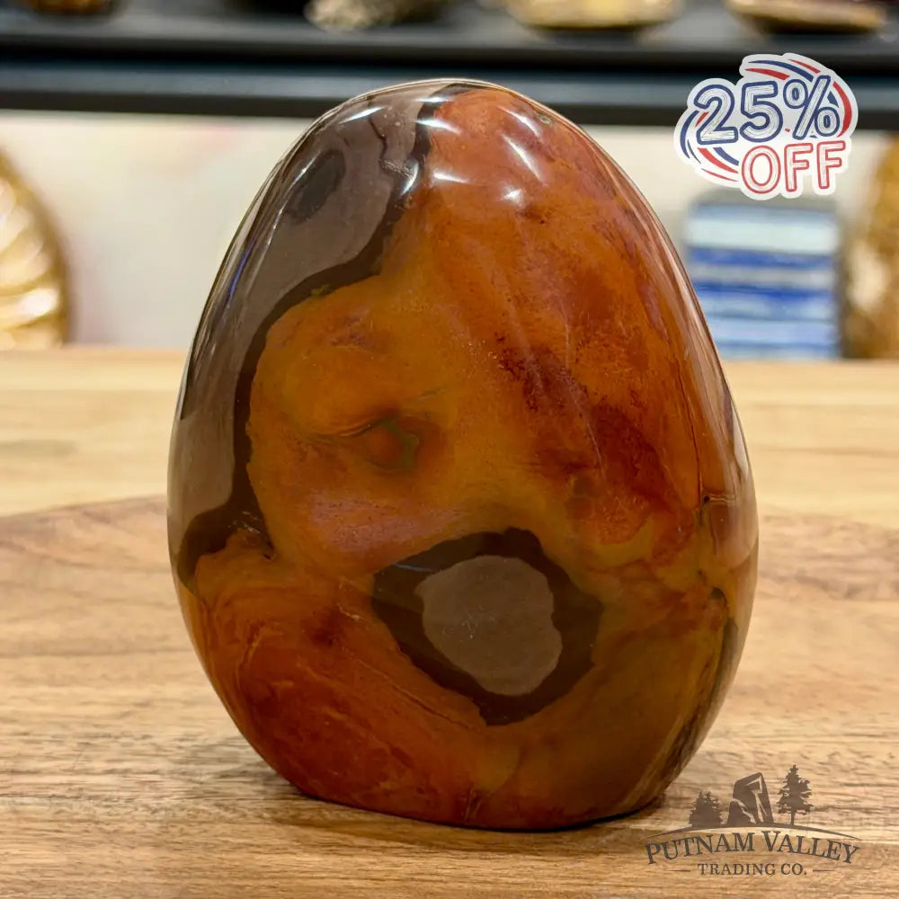 Reserve Polychrome Jasper Table Accent 4’’ - Sculpture