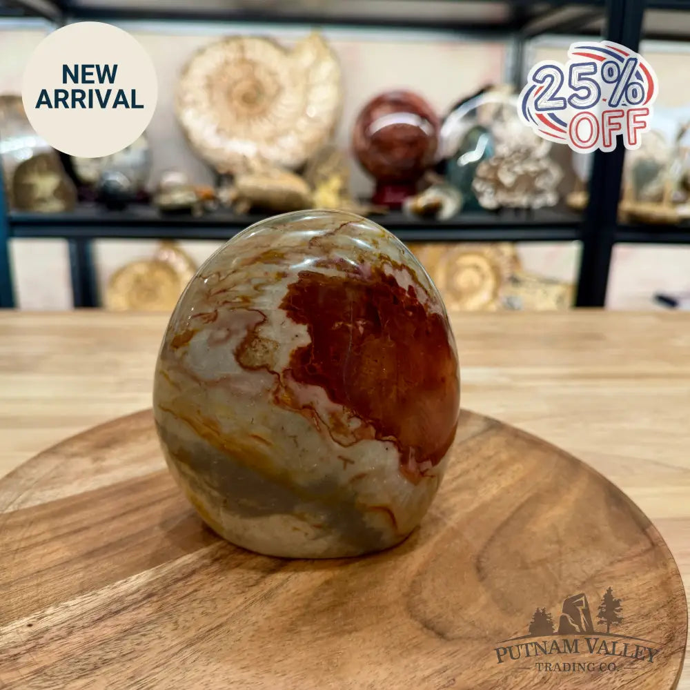 Reserve Polychrome Jasper Table Accent 5.04’’ - Free Standing Accent