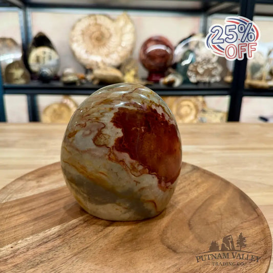 Reserve Polychrome Jasper Table Accent 5.04’’ - Free Standing Accent