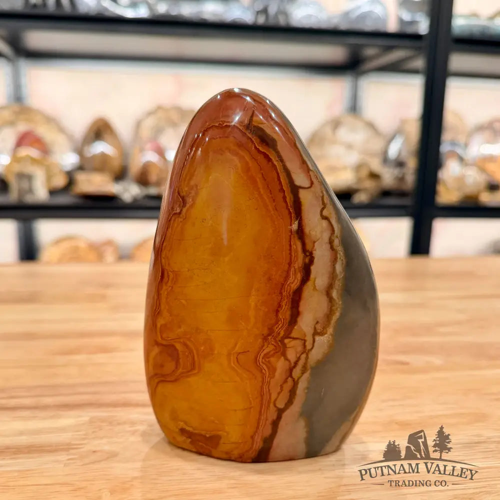 Reserve Polychrome Jasper Table Accent 5.82’’ Sculpture