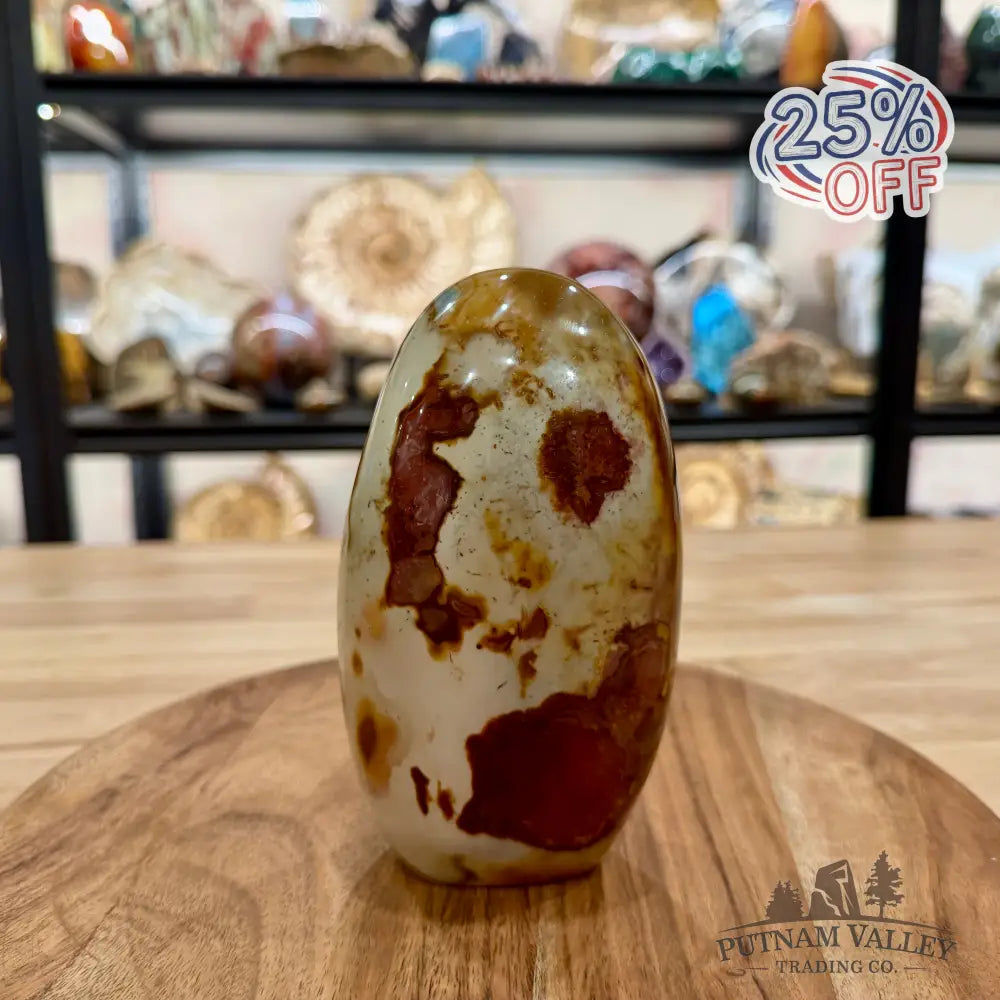 Reserve Polychrome Jasper Table Accent 6.08’’ - Free Standing Accent
